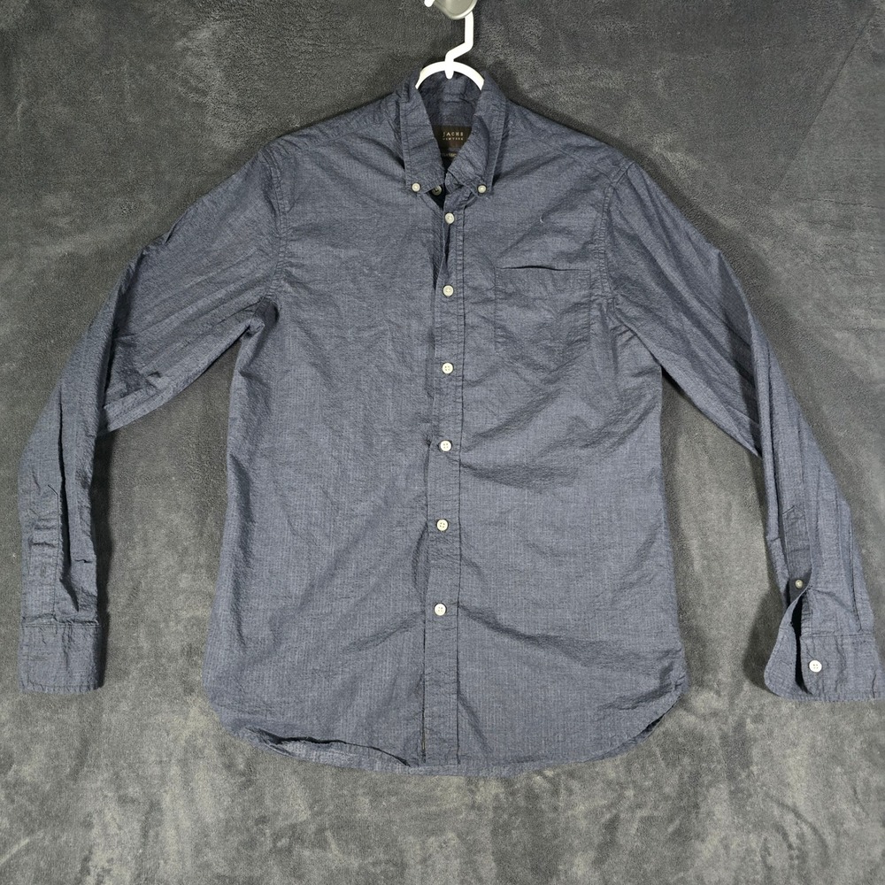 JACHS‎ New York Classic Fit Button Down Shirt Men's Size S Navy